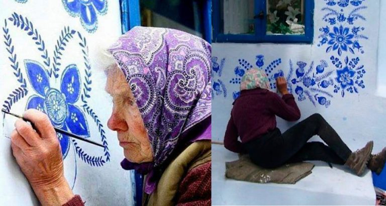 90-летняя художница превратила целую деревню в произведение искусства