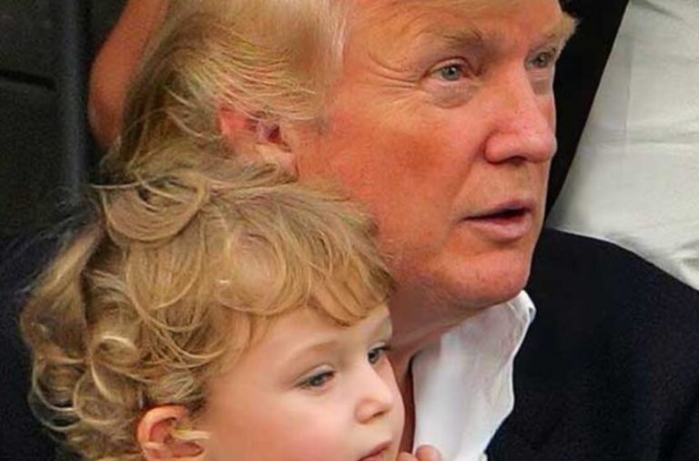 A two-meter heartthrob stealing hearts! What does Trump’s youngest son look like?