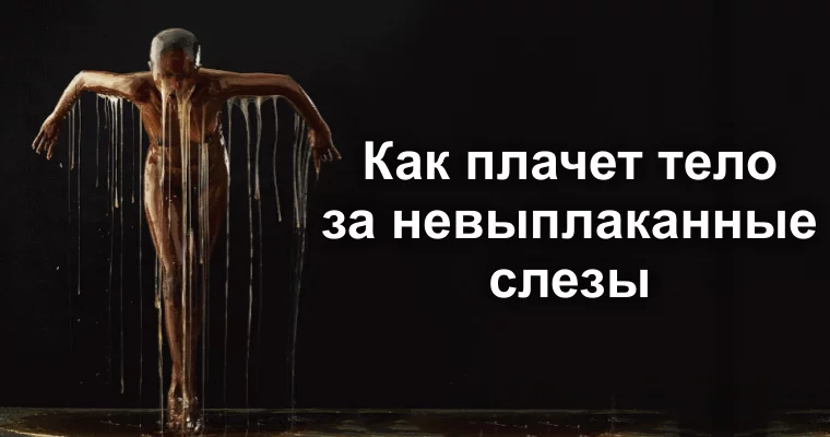 Психосоматика или как плачет тело за невыплаканные слезы