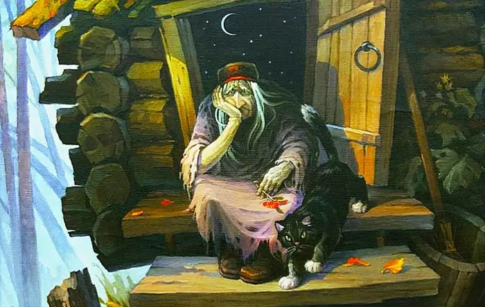 Уморительная история. К Бабе Яге пришли имущество описывать за неуплату налогов