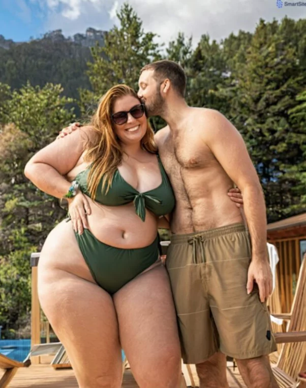 A man is mocked for dating a woman who weighs 114 kg, but his perfect response shows what true love really means